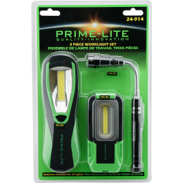 3 Piece Multi-Purpose Worklight Set - primelinetools.com