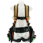 Juggernaut TRU-VIS Utility Harness with Bags - Medium