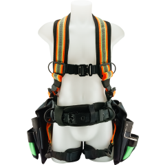 Juggernaut TRU-VIS Utility Harness with Bags - Small