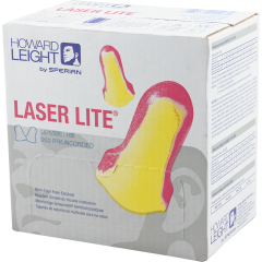 Laser Lite Uncorded Earplugs - 200 Pairs