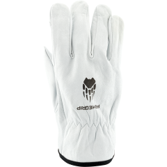 White Wolf Driver Gloves (Unlined) - LARGE