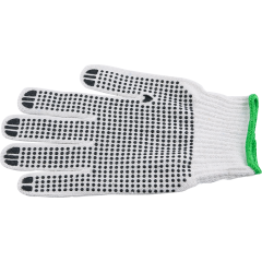 Spotted Grip Gloves - 12 Pack - Large