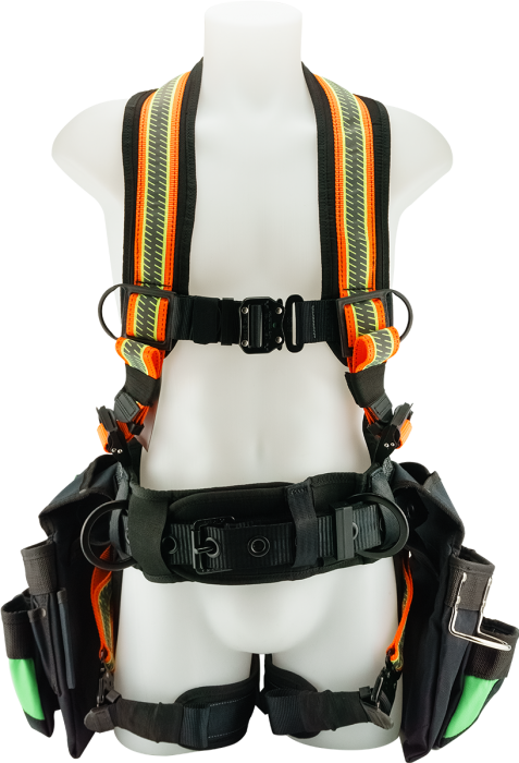 Juggernaut TRU-VIS Utility Harness with Bags - Small