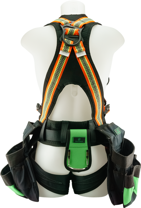 Juggernaut TRU-VIS Utility Harness with Bags - Small