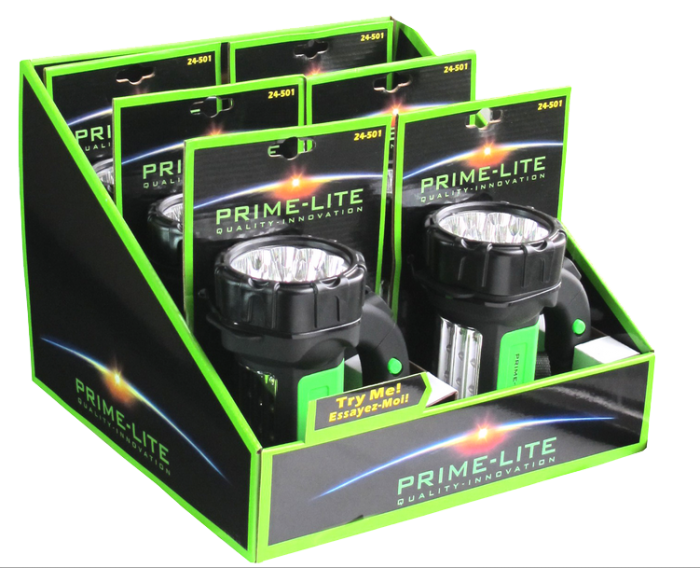 ライト・ランタン LED spotlight set of 2 27 LED Spotlight/Lantern - primelinetools.com