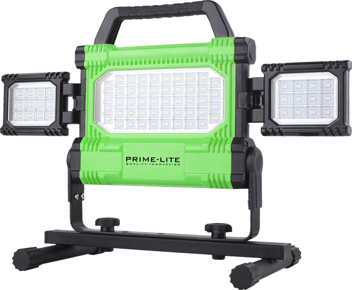 Triple Panel Floodlight & Base Stand - primelinetools.com