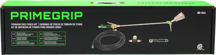 Titanium Field Torch Kit - primelinetools.com